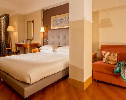 Choose the family room at the Best Western Plus Hotel Spring House for your stay in Rome Center