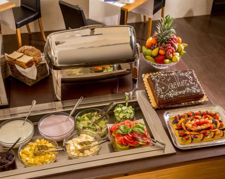 Per gli ospiti del Best Western Plus Hotel Spring House ricco buffet colazione ogni mattina