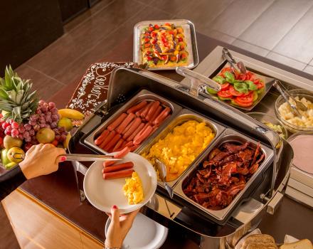 Per gli ospiti del Best Western Plus Hotel Spring House ricco buffet colazione ogni mattina