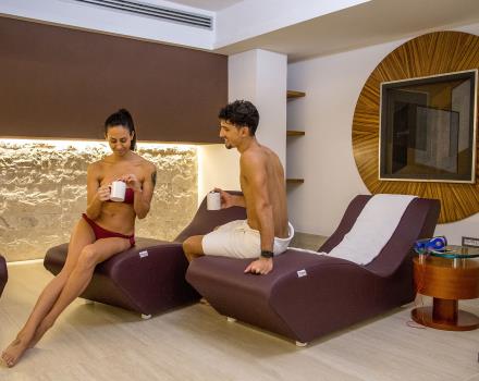 Fai una pausa nell''area relax del BW Plus Hotel Spring House per goderti al meglio il tuo soggiorno in centro a Roma